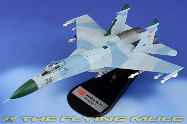 Su-27 Flanker-B 1:72 Diecast Model - Hobby Master HM-HA6019 - $121.95