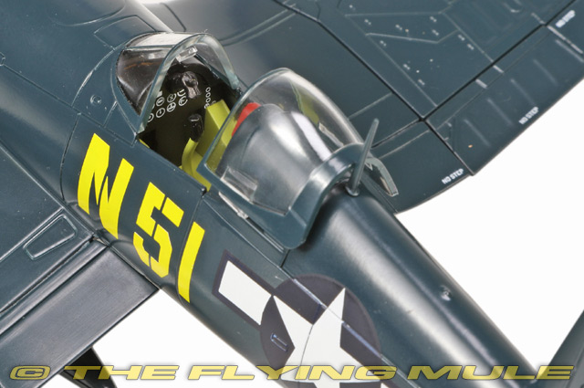 Hobby Master 1:48 F4U Corsair USMC VMF-155 John Glenn Yellow N51