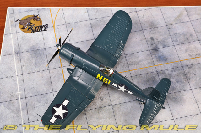 Hobby Master 1:48 F4U Corsair USMC VMF-155 John Glenn Yellow N51