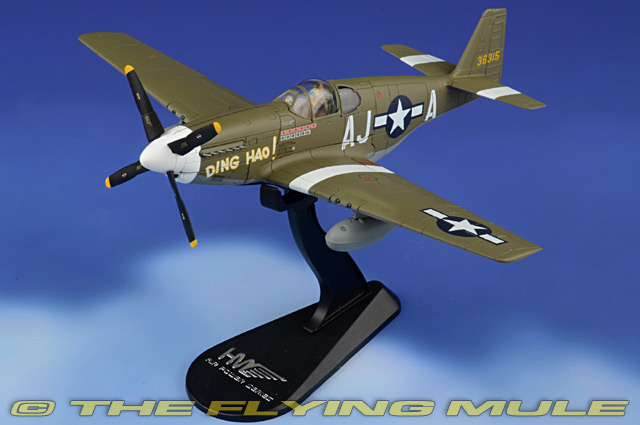 Hobby Master HA8508 1/48 P-51B Mustang 43-6315 "Ding Hao" 487th FS Great Britain 