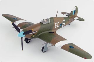 Hurricane Mk II Diecast Model, RAF BBMF, PZ865, RAF Coningsby, England, 2018