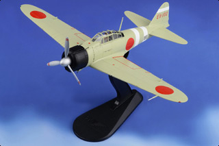 A6M2 Zero-Sen/Zeke Diecast Model, IJNAS Zuikaku Flying Group, EII-102, Tetsuzo