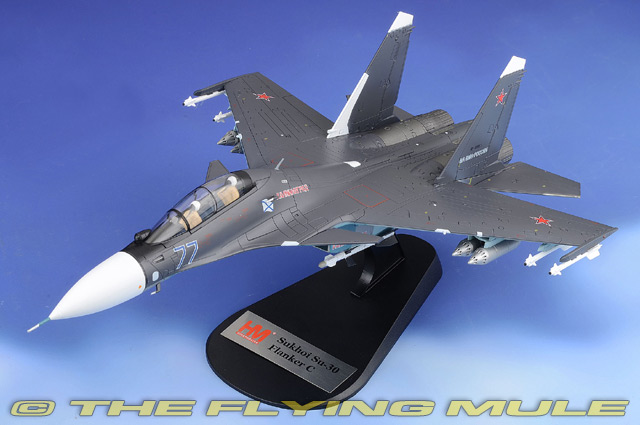 Su-30SM Flanker-H 1:72 Diecast Model - Hobby Master HM-HA9502