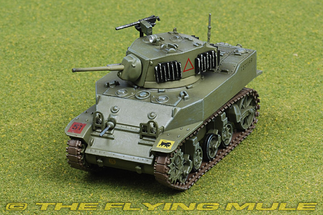 Hobby Master US M5A1 Stuart Buddies 3rd Armored Division 1/72 DIECAST MODEL TANK 