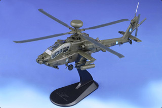 AH-64DHA Longbow Apache Diecast Model, HAA 2 TEEPS Owls, ES 1026, Greece, 2010