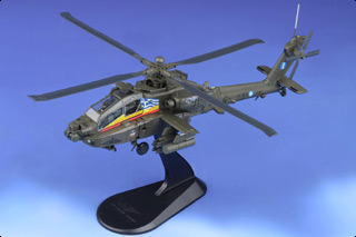 AH-64DHA Longbow Apache Diecast Model, HAA Pegasus Display Team, ES 1031, Tatoi Airport