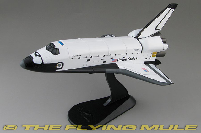Space Shuttle "Columbia"; First Mission STS-1 OV-102; Larger Diecast 1/200 Scale 