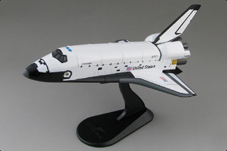 Space Shuttle Diecast Model, NASA, OV-102 Columbia, STS-1 Launch April 12th