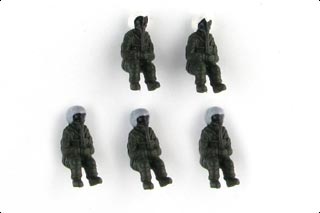 Figure, Modern US Pilot Figures 5-Piece Set