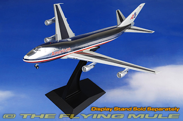 Inflight 200 IF7410213AP 747 Diecast Model American Airlines N9667