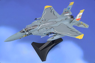 F-15C Eagle Diecast Model, USAF 144th FW, 194th FS CA ANG Griffins