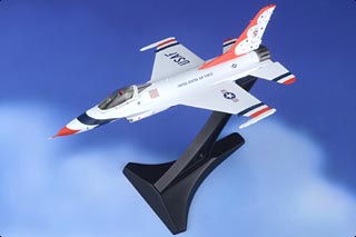 F-16C Fighting Falcon Diecast Model, USAF Thunderbirds, #1, 2017