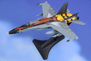 CF-18 Hornet Diecast Model, RCAF 410th TFS Cougars, CFB Cold Lake, Canada