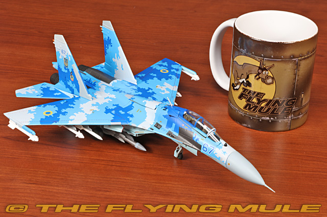 JC Wings 1:72 Su-27UB Flanker-C Ukrainian Air Force 831st Tactical