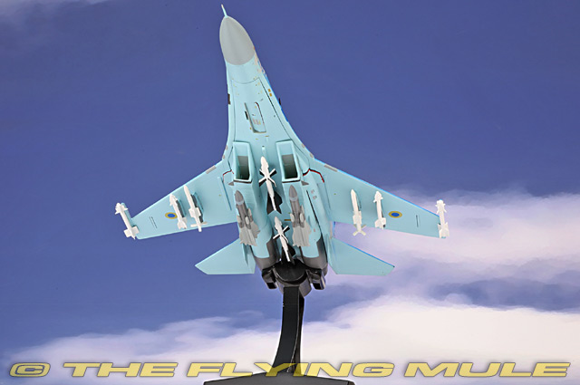 JC Wings 1:72 Su-27UB Flanker-C Ukrainian Air Force 831st Tactical