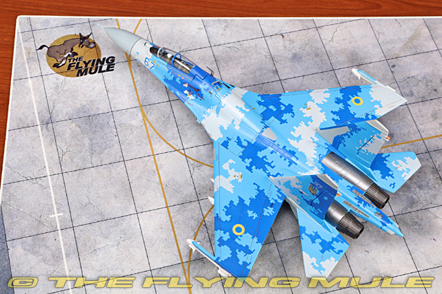 JC Wings 1:72 Su-27UB Flanker-C Ukrainian Air Force 831st Tactical