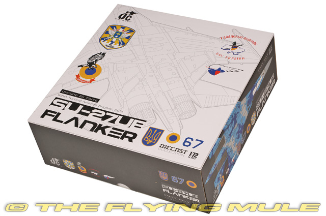 JC Wings 1:72 Su-27UB Flanker-C Ukrainian Air Force 831st Tactical