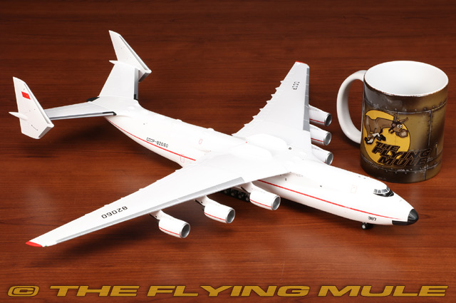 JC Wings 1:200 An-225 Mriya Antonov Design Bureau CCCP-82060 w