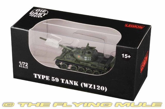 Maquette 1:72 Type 59 PLA (char Chinois) Par Legion Models - Boîte Neuve Non Ouverte