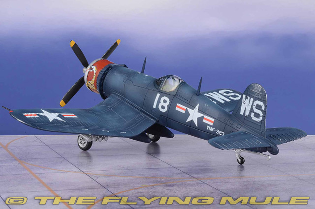 Legion Models 1:72 F4U Corsair USMC VMF-323 Death Rattlers White