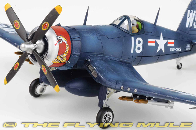 Legion Models 1:72 F4U Corsair USMC VMF-323 Death Rattlers White