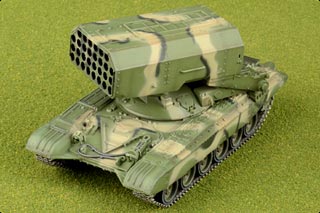 TOS-1 MRLS Diecast Model, Soviet Army, Afghanistan, 1988