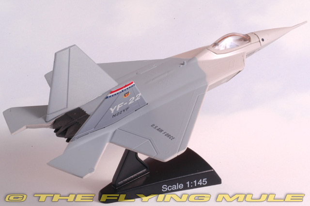 Model Power 5382 - F-22 Raptor Diecast Model, USAF, Prototype, Edwards ...