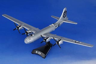 B-29 Superfortress Diecast Model, USAAF 509th Composite Group, #44-86292 Enola Gay