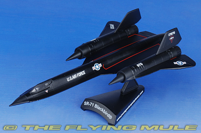 Sr 71a Blackbird 1 0 Diecast Model Postage Stamp Planes Mp 53 18 95