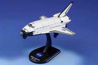 Space Shuttle Diecast Model, NASA, OV-104 Atlantis