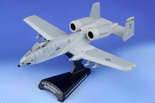 A-10C Thunderbolt II Diecast Model, USAF 122nd OG, 163rd FS IN ANG Blacksnakes