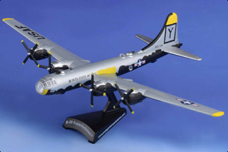 B-29A Superfortress Diecast Model, USAAF 307th BG, 371st BS, #44-61748 Hawg Wild
