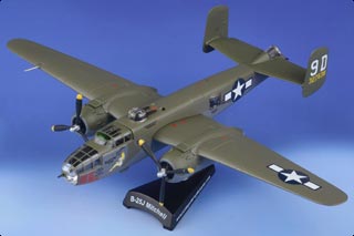 B-25J Mitchell Diecast Model, USAAF, #43-27638 Briefing Time