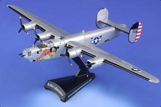 B-24J Liberator Diecast Model, USAAF 43rd BG, 403rd BS, #44-40335 Million $