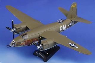 B-26B Marauder Diecast Model, USAAF 322nd BG, 449th BS, #41-31773 Flak Bait