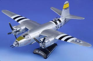 B-26B Marauder Diecast Model, USAAF 386th BG, 555th BS, #42-96131 Perkatory II