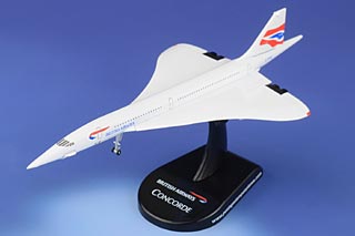 Concorde Diecast Model, British Airways, G-BOAD