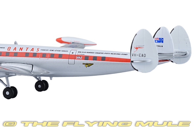 Postage Stamp Planes 1:300 L-1049G Super Constellation Qantas