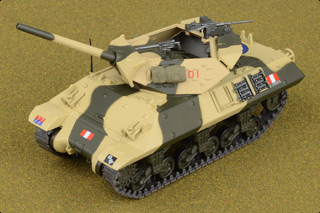 M10 Wolverine Diecast Model, British Army 6th Armored Div, #D1, Italy, August