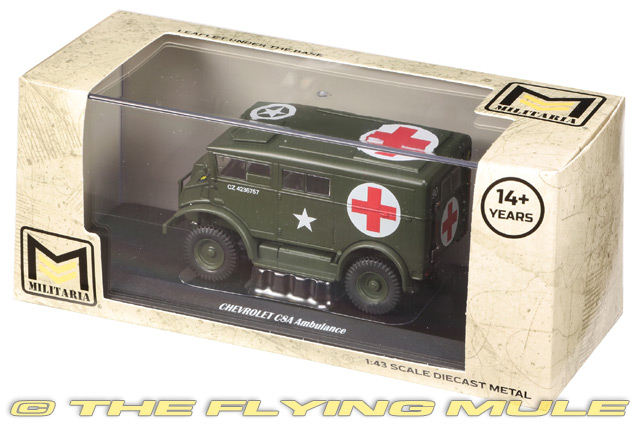 Miniature Motor City 1/43 – Chevrolet C8A Ambulance, Collection Métal, Neuve Sous Blister, Marque Burago