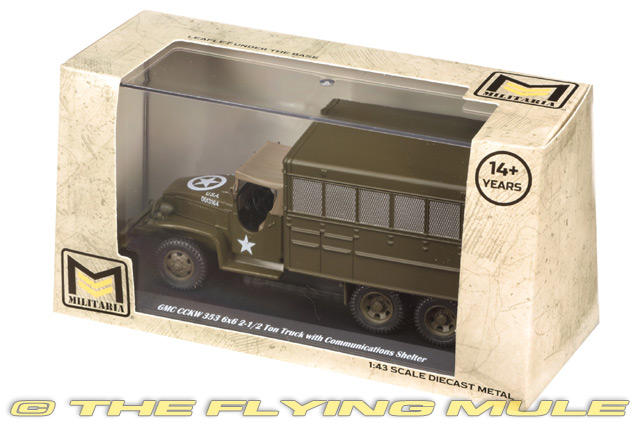Motor City Classics 1:43 CCKW 2.5-Ton Communications Truck US Army