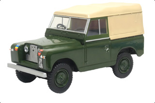 Land Rover Series II SWB Diecast Model, British Army REME - MAY PRE-ORDER