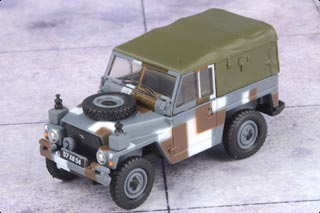 Land Rover 1/2-Ton Lightweight Diecast Model, British Army Berlin Infantry Bgd