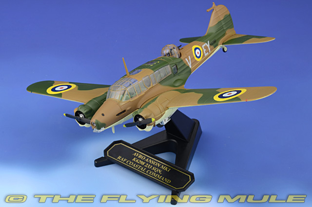 OXFORD DIECAST OX72AA006-1/72 AVRO ANSON NO.6013 AA NO.1 SFTS RCAF 