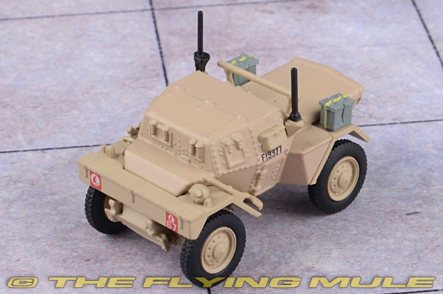 Oxford Diecast 1:76 Dingo Scout Car Esercito Britannico 7° Corazzato Div Desert Rats - Foto 1 di 8