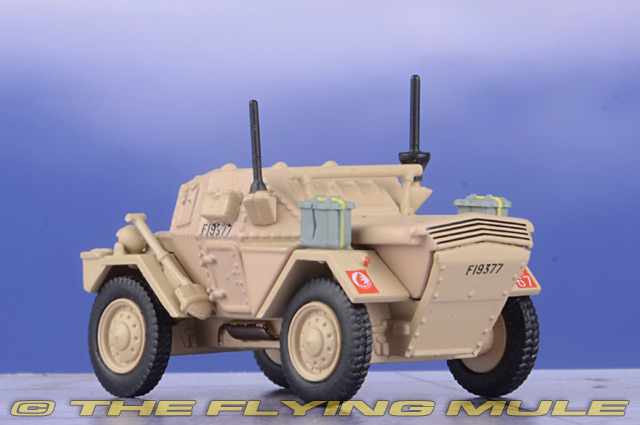 Oxford Diecast 1:76 Dingo Scout Car Esercito Britannico 7° Corazzato Div Desert Rats - Foto 2 di 8