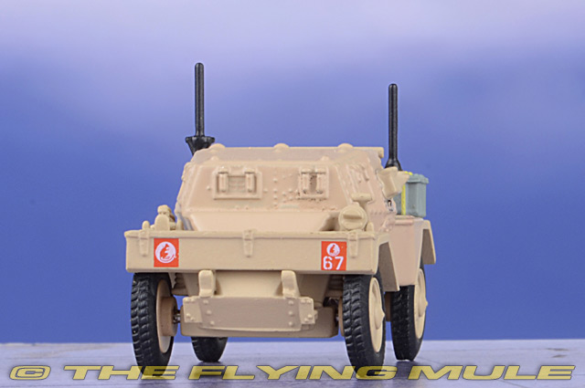 Oxford Diecast 1:76 Dingo Scout Car British Army 7th Armored Div Desert Rats - Picture 5 of 8
