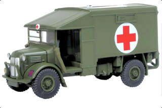 K2 Ambulance Diecast Model, British Army 51st Highland Div, 1944 - JUN RE-STOCK