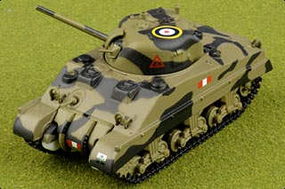 Sherman III Diecast Model, British Army Royal Scots Greys, 1942