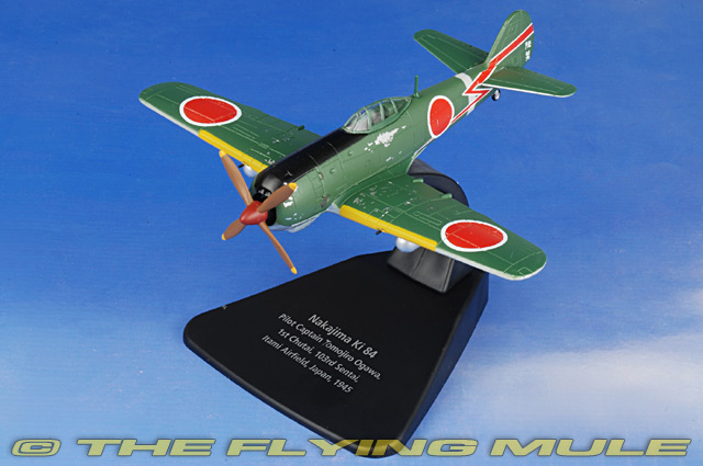 Diecast WW2 War Planes- NAKAJIMA KI-84 HAYATE SCALE 1/72 New De Agostini